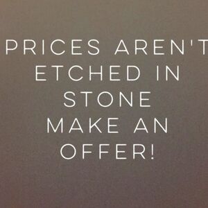 Make an offer Reasonable offers accepted
